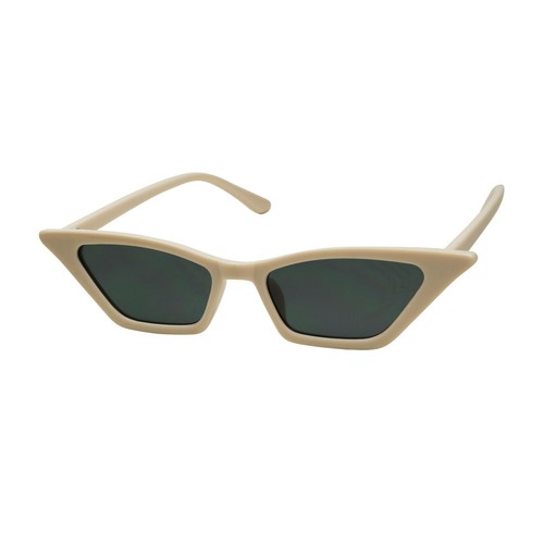 Gafas de sol ShadyVEU - pequeñas estrechas anchas delgadas ojo de gato parte superior plana bombo moda años 90 - Imagen 5 de 18