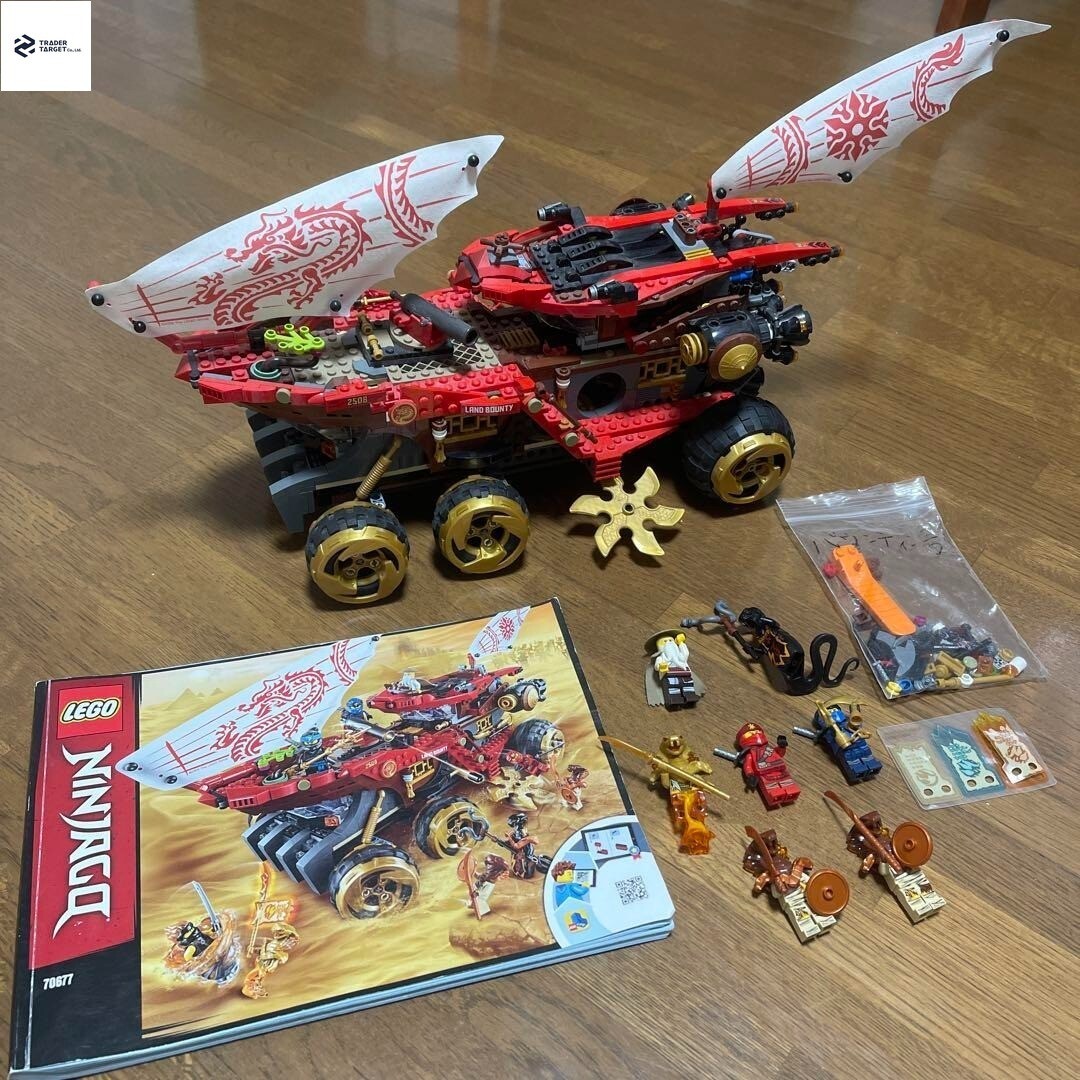 LEGO NINJAGO Secrets of the Forbidden Spinjitzu Land Bounty 70677