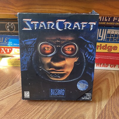 VTG 1997 Starcraft Collector s Special Edition Blizzard BIG BOX PC Terran Cover