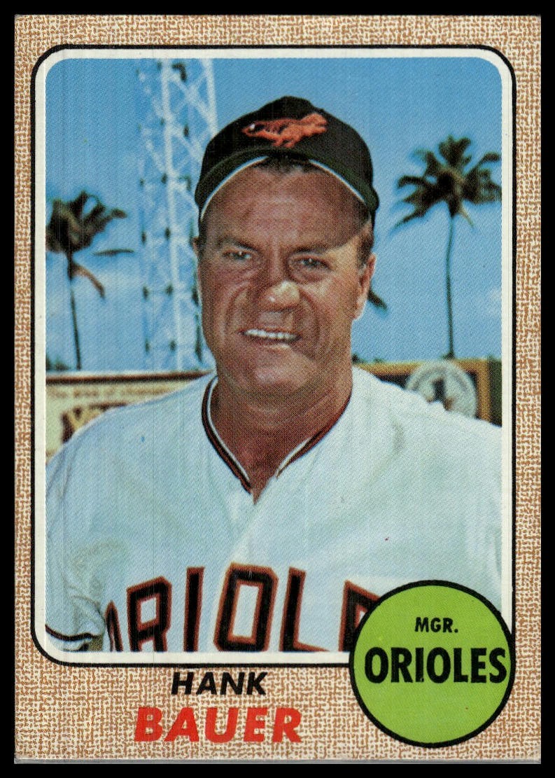 1968 Topps #513 Hank Bauer