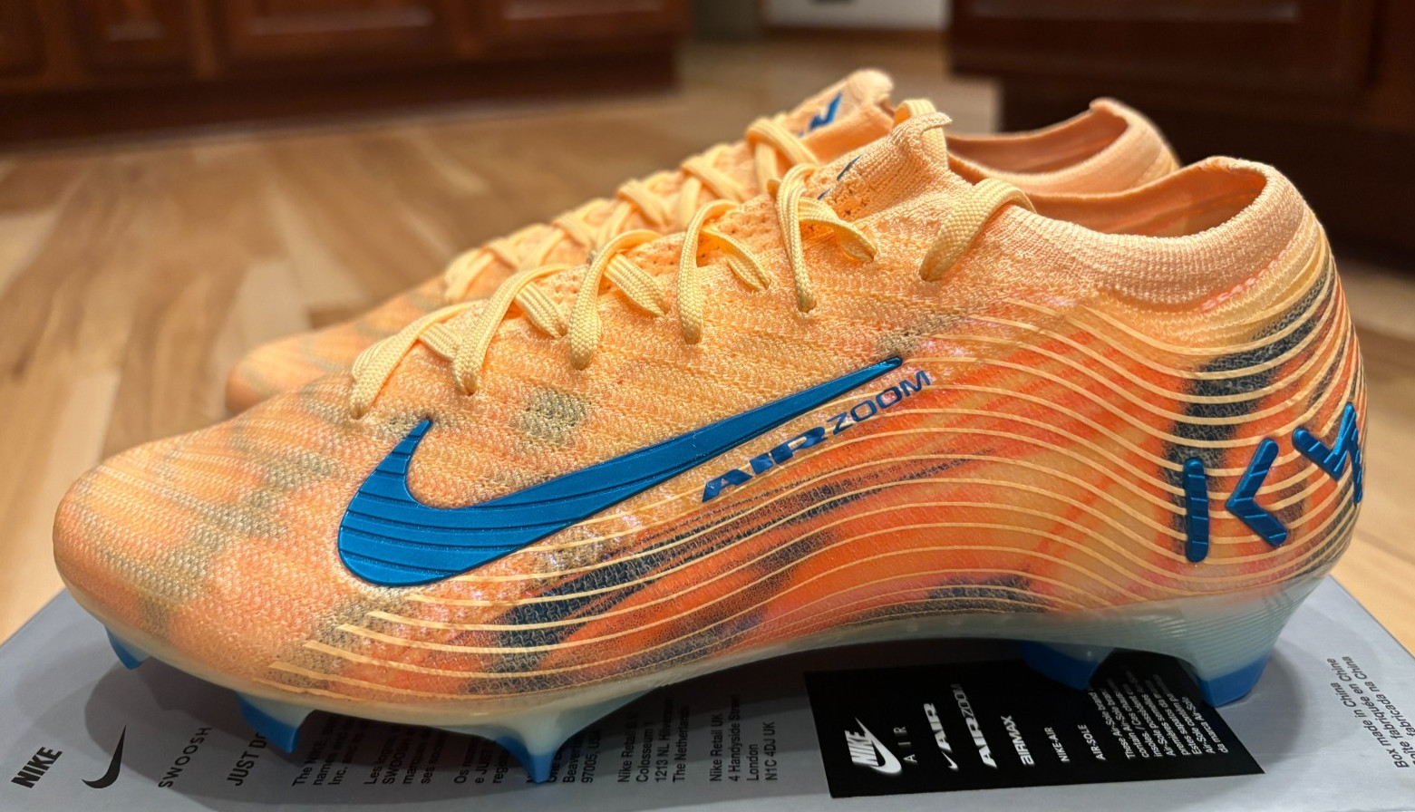 Nike Zoom Vapor 16 Elite KM FG Melon Tint FQ8683 801 Men's Size 6 Women's 7.5 thumbnail 3