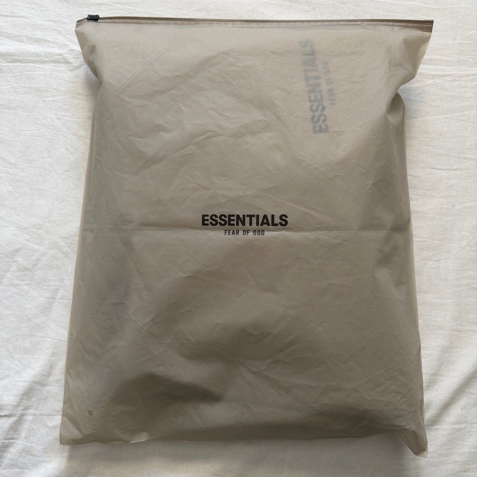 FEAR OF GOD ESSENTIALS “Linen Tan” Size S Mens Authentic thumbnail 9