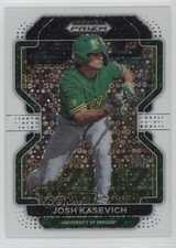 2022 Panini Prizm Draft Picks White Donut Circle 31/50 Josh Kasevich #PDP60 ux1