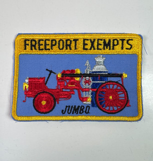 Freeport Exempts New York Fire Nassau County Long Island Jumbo Steam Patch LL1