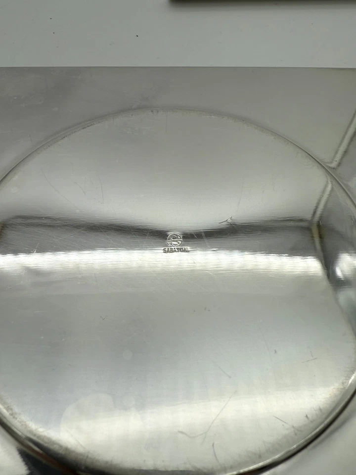 Sabattini Argenteria 不锈钢杯垫 - 2 件套 — 第 4/4 张图片