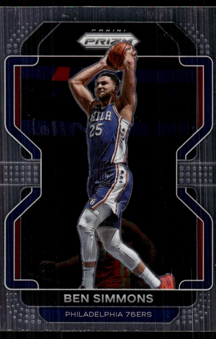 Ben Simmons 2021-22 Panini Prizm #199 76ers FREE SHIPPING StackedPacks