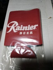 Rainier Beer koozie Coozie Cooler Foam Can 12 Oz