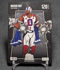 Tyrese Maxey MAXED OUT Steel 2026 Bo Jackson Battle Arena Card #134 Pistons