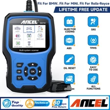 Car OBD2 Scanner Code Reader All Systems DPF EPB ABS SRS OIL Diagnostic Tool