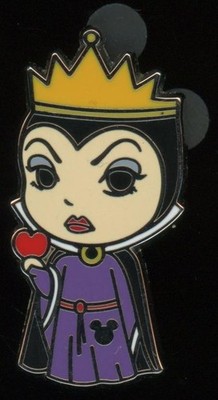 WDW Evil Queen Cute Villains Hidden Disney 2024 Set 5 Disney Pin 163928
