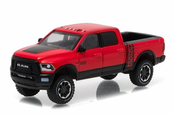 GREENLIGHT - Voiture sous blister de 2017 couleur rouge - DODGE Ram 2500 powe... - Photo 1/1