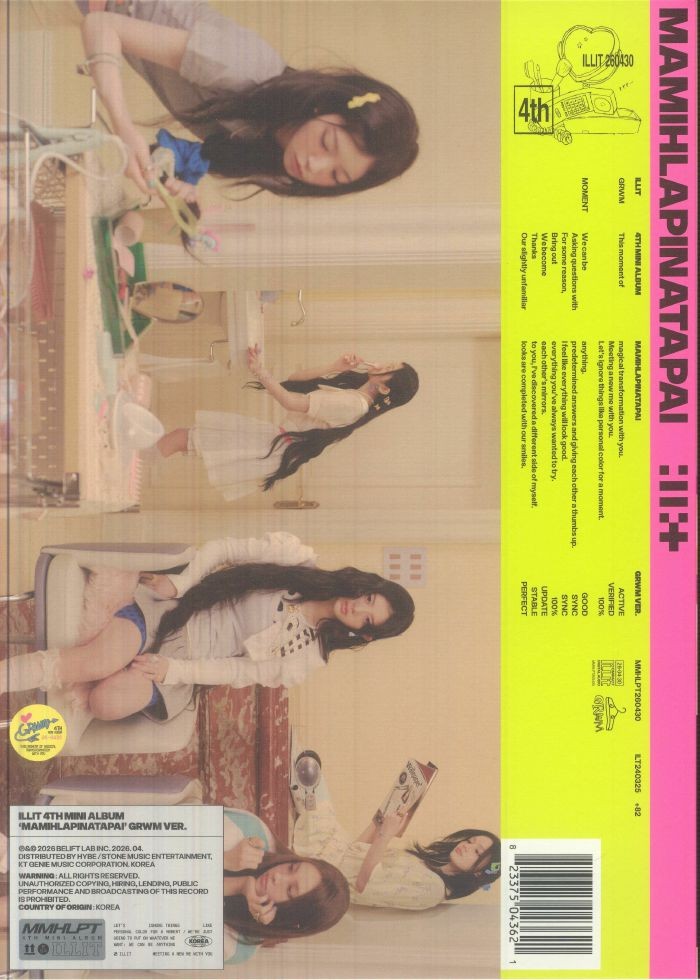 ILLIT - Mamihlapinatapai (GRWM Version) - CD + poster + photobook + stickers