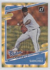 2021 Panini Donruss The Rookies Gold /99 Sixto Sanchez #TR8 x5u