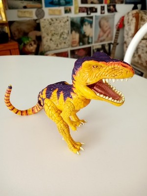 Vintage 1994 Primal Rage Sauron T-REX Action Figure Atari Games By Playmates