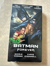 67 . Batman Forever VHS Tape 1995 .SEALED.