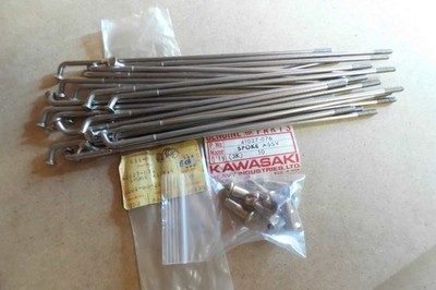 KAWASAKI KX250 KX450 F12 MX ORIGINAL NOS INNERE HINTERRADSPEICHEN - # 41027-076