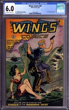 Cover of Wings Comics #69