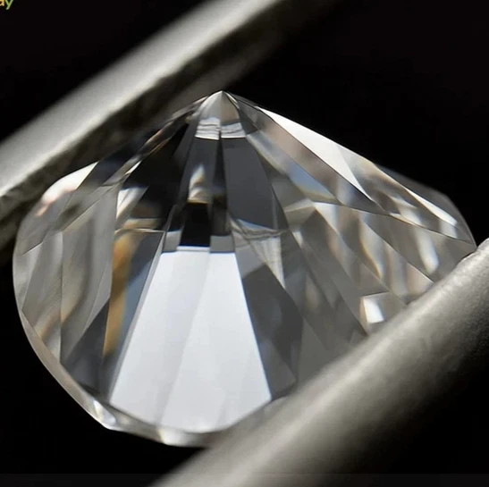 Piedra suelta 8 mm corte corazón VVS1 certificado Moissanita color D 2 CT para regalo Foto 3 de 4