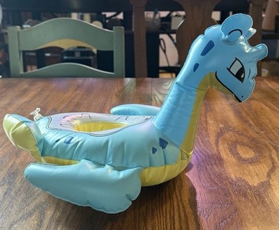 Official/LIMITED Pokemon Center Lapras Inflatable DRINK Pool Float holder-Single