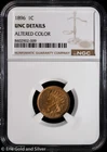 1896 1C Indian Head Cent NGC UNC Details | Uncirculated
