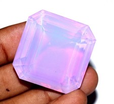170.15 Carat Rare Find Pink Opal Octagon Cut Flawless Certified Loose Gemstone