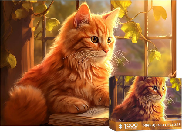 Puzzle 1000 Teile FüR Erwachsene Katzen Tiere Puzzle 1000 Teile FüR Erwachsene P-image