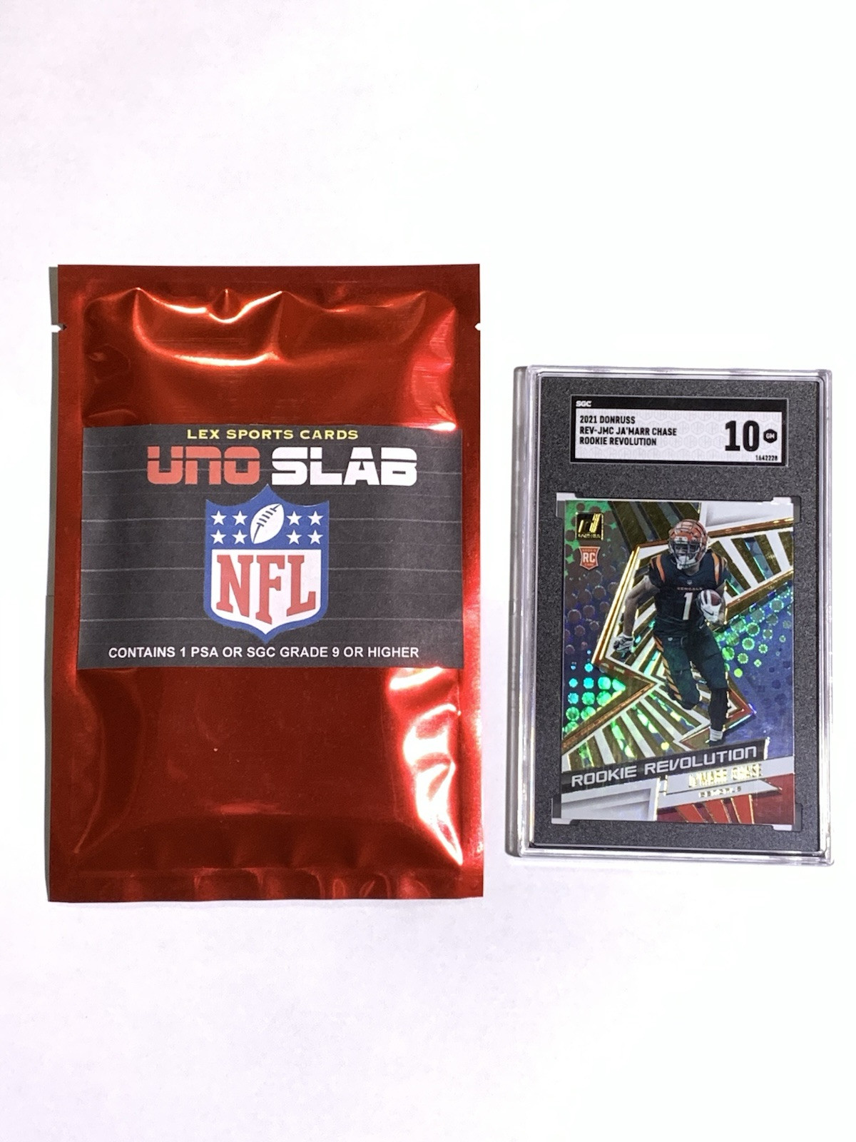 NFL Football UNO SLAB MINT PSA or SGC Graded Card 9/10 GRADES FREE SHIPPING view 4