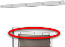 Replacement Bracket for Petsafe Dog Door Replacement Flaps - Dog Door Flap Brack