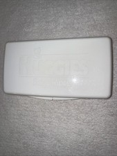 Vintage Huggies Baby Diaper Wipes Container Case Travel Size White EMPTY