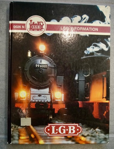 LGB 0026N Book of Information Ernest Paul Lehmann - New/Old Stock