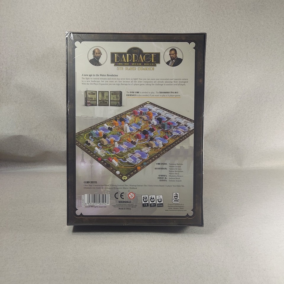 Cranio Creations - Barrage 2-4 Joueurs, Expansion du Jeu Barrage, É