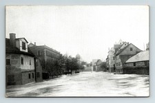 Germany Postcard 1909 Nuremberg Flood Disaster Insel Schutt Isle Schuett