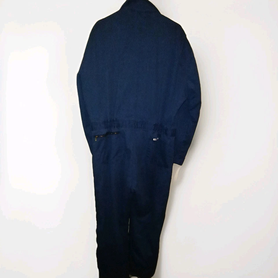 Mono aislante vintage Walls Blizzard Pruf, para hombre XL (pecho 46-48) azul Foto 3 de 4