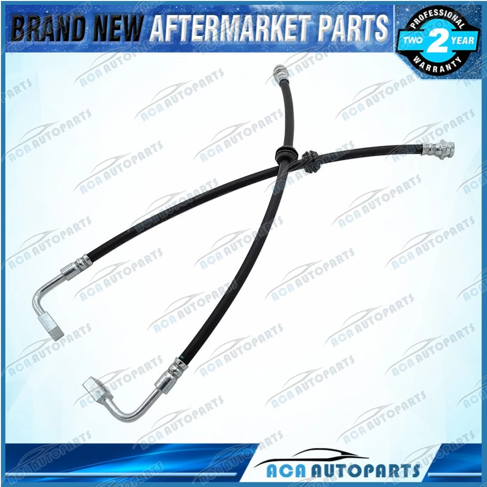 BRAND NEW FRONT BRAKE HOSE SET (2) FITS FORD BA BF FALCON NOT XR8 OR XR6T - image 3 of 3