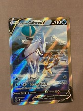 Pokémon TCG Ice Rider Calyrex v Alternate Art 164/198 SWSH06 Chilling Reign NM on eBay