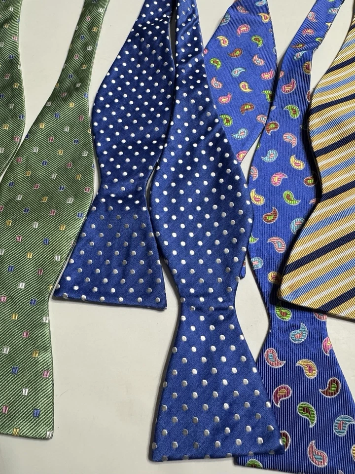 Lot of 11 Men's/Boys Bowties Neck Ties and Clip in Tie, Saddlebred - Image 4 of 4