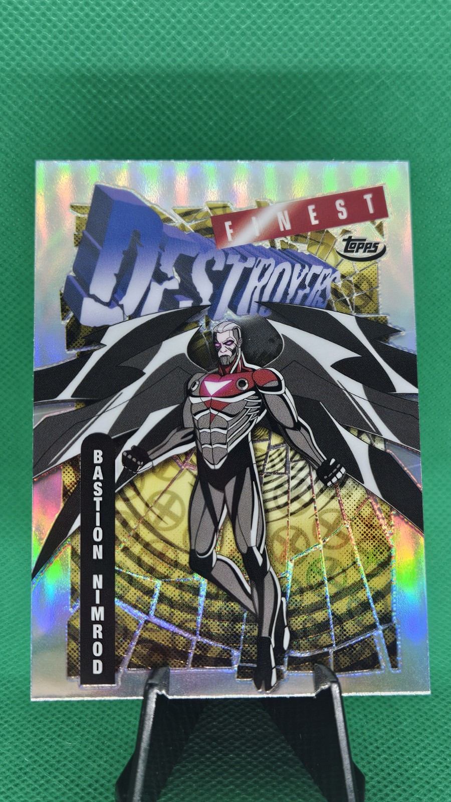 2025 Topps Finest Marvel X-Men '97  Silver Refractor #90 Bastion Nimrod RARE