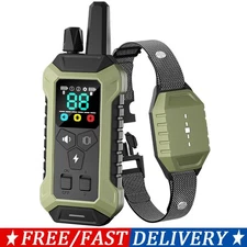 4000FT Dog Shock Collar with Remote Control for Dogs All Breeds 10-120lbs NEW