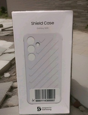 Genuine / Official Samsung Galaxy S24 Ultra Shield Case / Cover - Dark Violet