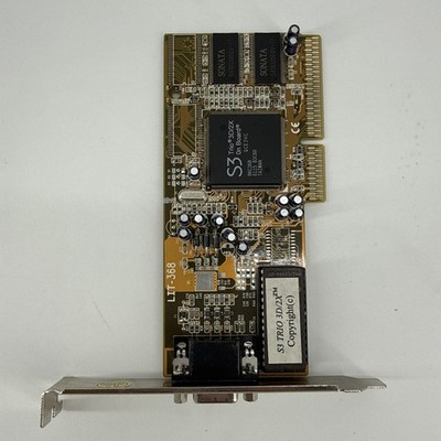 VTG AGP VIDEO CARD LIT-368,S3 TRIO 3D/2X VGA 4 Mb