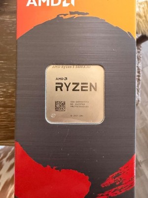 AMD Ryzen 5 5600X3D Processor (4.4 GHz, 6 Cores, Socket AM4) Tray -...