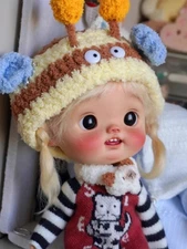 1/6 BJD Doll Big Head Baby DianDian -Free Face Make UP+Free Eyes