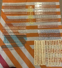 Cake decorating  Fondant  FMM Alphabet and Number cutters job lot Used VGC