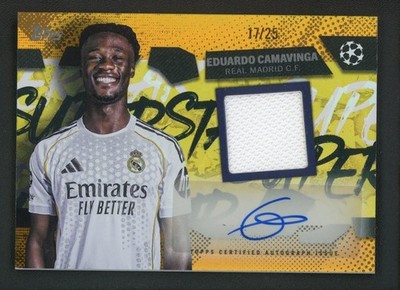 2025-26 Topps Uefa Club Competitions - Topps Superstar Autograph 