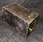 1850s-60s Herring Safe subtreasury lock box orig  key 2 position bolt WALL Safe — photo 5