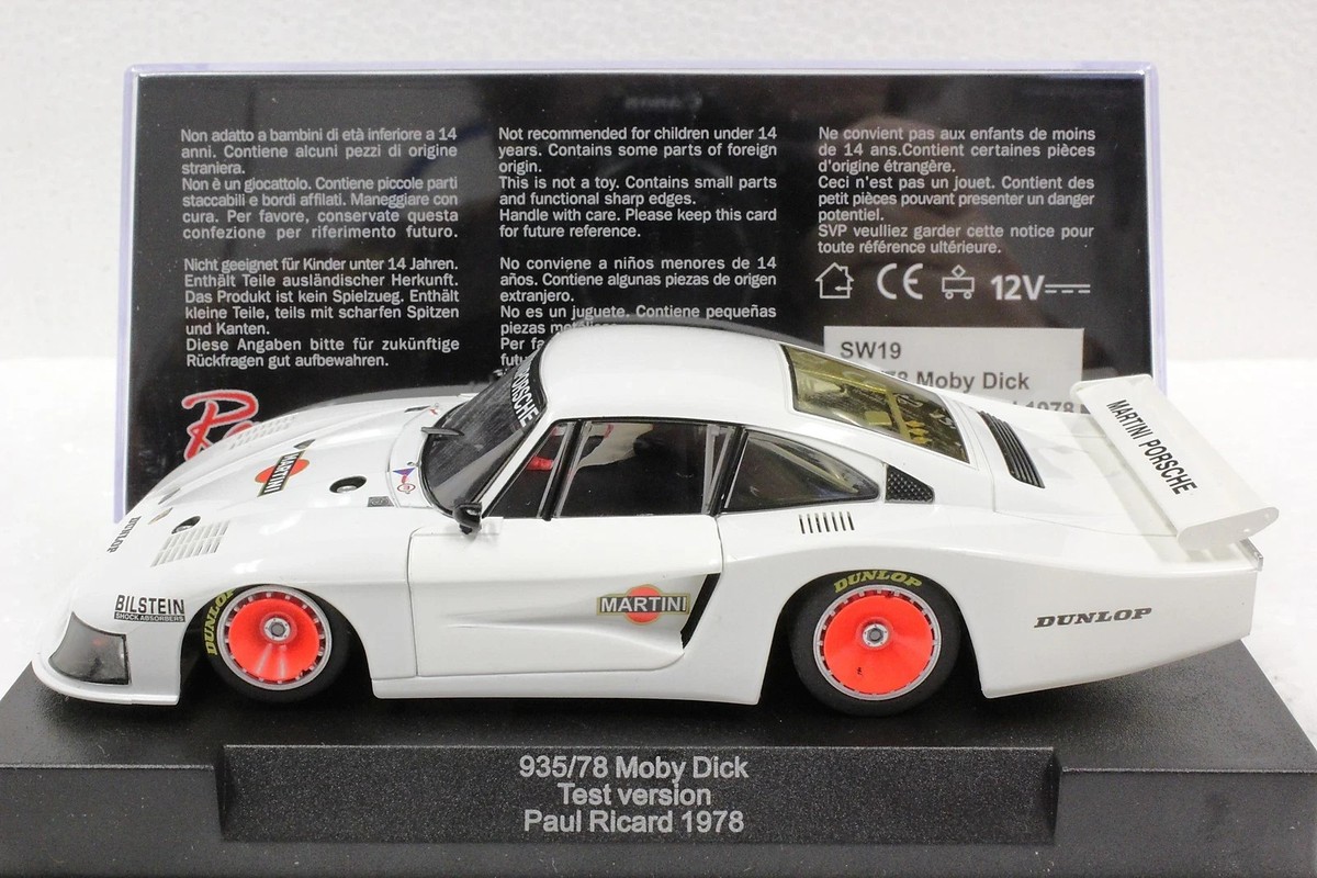 Sideways by Racer SW19 Porsche 935 MD Moby Dick Martini Test