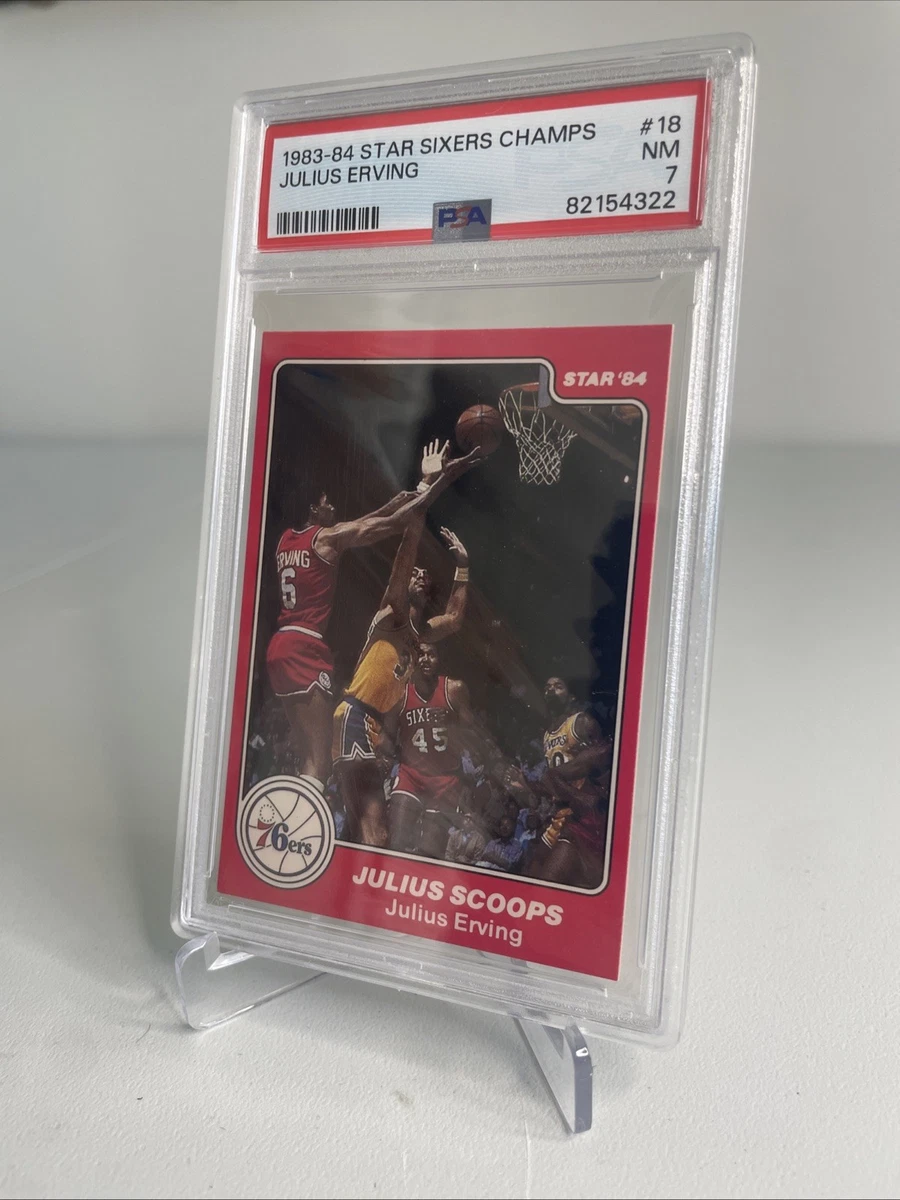 1983-84 Star Philadelphia 76ers 1982-83 NBA World Champions