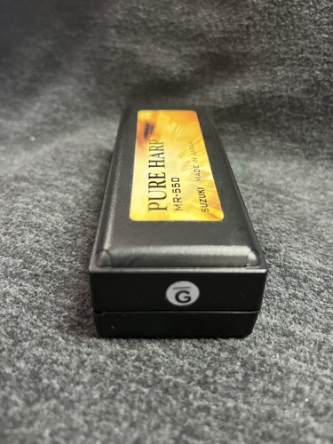 Suzuki MR-550H-G Koa Pure Harp 10-Hole Diatonic Harmonica. Key of High G - Picture 2 of 4