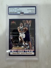 Fleer Steve Nash Autograph 🏀