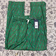 NEW Vineyard Vines Kids Candy Cane Anchor Lounge Pants Green Size S 8-10 